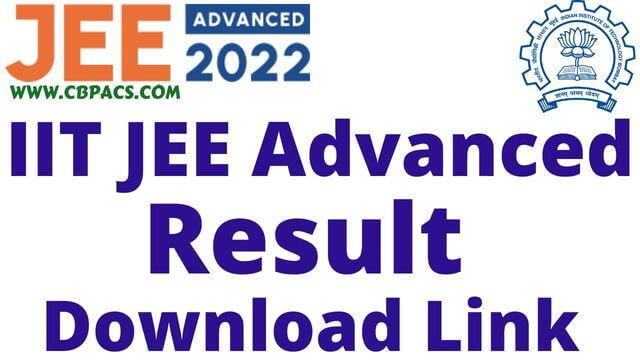 JEE Advanced Result 2022 Date and Time