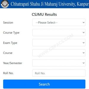 CSJMU Results 2024 [Direct Link] Kanpur University BA, BSc, BCom