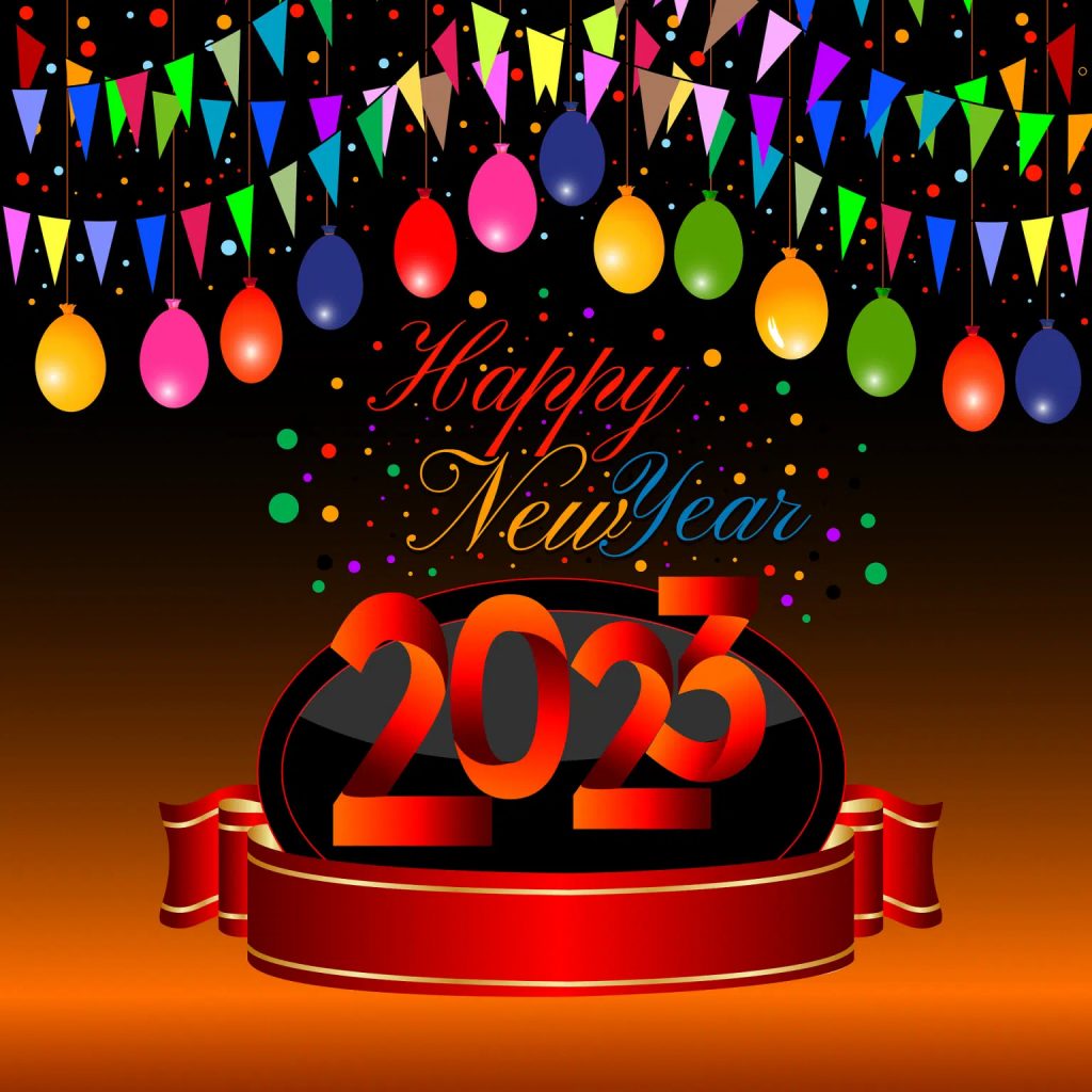 Happy New Year 2023, Wishes, Images, Status, Cards, Greeting Download
